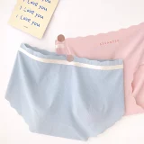 Кролик, шелковые трусы, антибактериальные дышащие штаны, тонкая поясная сумка, средняя посадка, с акцентом на бедрах