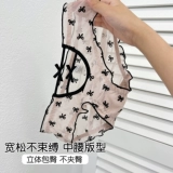 Кролик, нижнее белье, японские штаны, сексуальные тонкие кружевные шорты, комфортные трусы, средняя посадка