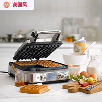 220V voltage Platinum rich Breville stainless steel scone machine Intelligent waffle machine Muffin machine Breakfast machine