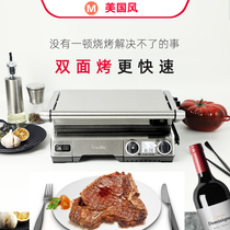 Breville Platinum Fu intelligent steak machine Barbecue machine barbecue machine BBQ sandwich machine Breakfast machine 220V