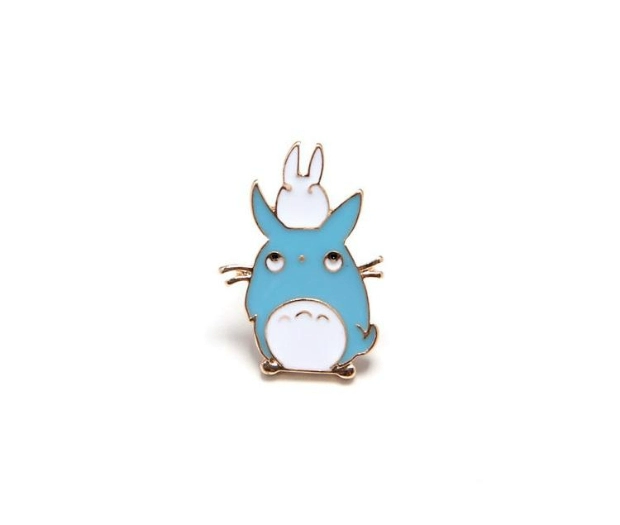 [SUMMERSHOP] ký ức tuổi thơ bày tỏ lòng ngưỡng mộ với búp bê Hayao Miyazaki Totoro Yêu tinh Nhật Bản phụ nữ trâm cài Nhật Bản - Trâm cài