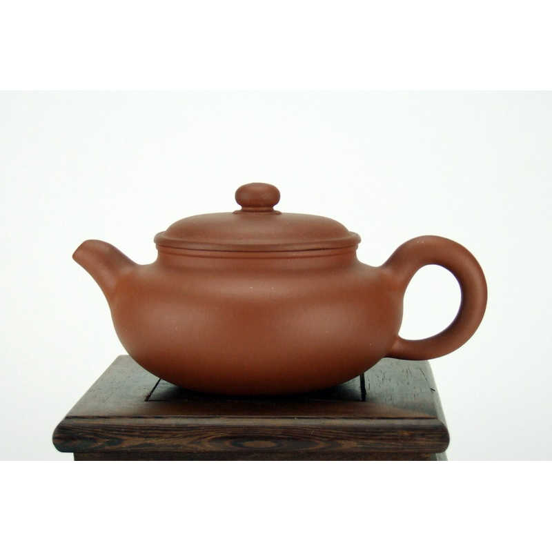 中国　花間伴咏月下侶吟　紫砂　朱泥　急須　茶壷　M　R7654 中国 花間伴咏月下侶吟 紫砂 朱泥 急須 茶壷 M
