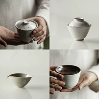 Youyitang Jingdezhen làm bằng tay đá trắng kungfu bộ trà đạo cụ Nhật Bản bao gồm bát trà bát TC1232 - Trà sứ bộ ấm trà decopro