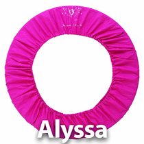 Alyssa Rhythmic Gymnastics Ring Protective Cover-Peach Pink(average size 60-90cm)