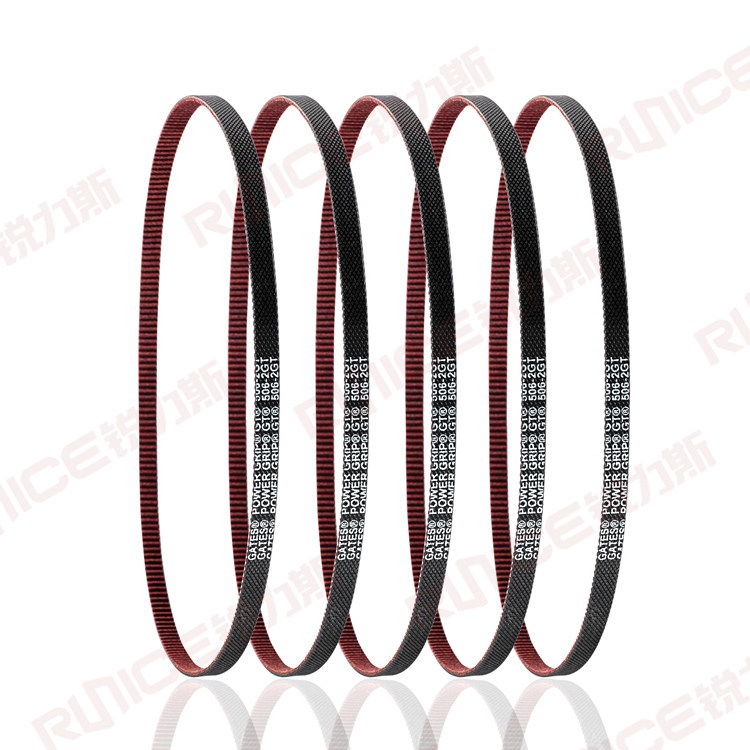 Gates (GATES) 506-2GT-6 RF brown tooth surface dust resistant tensile ring synchronous belt SMT belt