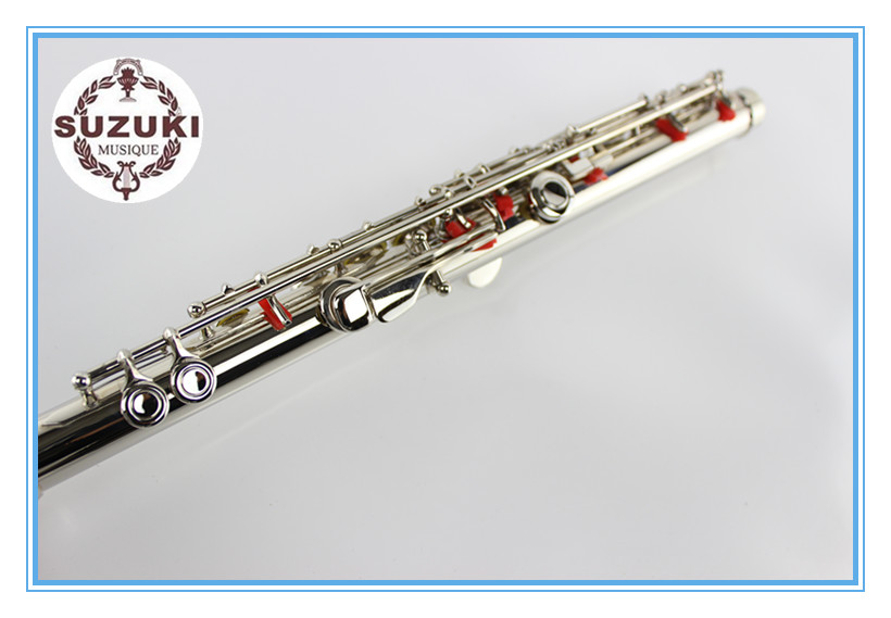 Suzuki SUZUKI16 lỗ cộng với E được xây dựng tách lỗ sáo bạc mạ niken - Nhạc cụ phương Tây kèn sona