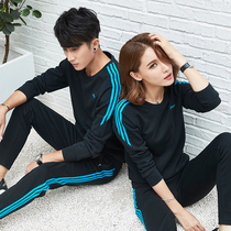 Lovers Sports Suit Spring Autumn Season Sets Head Long Sleeves Comfort Running Fitness Suit Men And Women Trendy Fashion Casual Wear