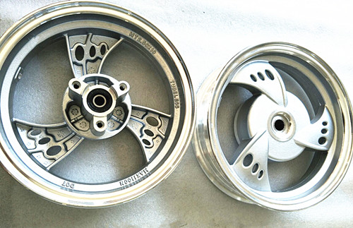Xe tay ga 125 xe máy phía trước và phía sau bánh xe gy6 hợp kim nhôm phía trước và vòng thép phía sau - Vành xe máy vành rcb cho wave