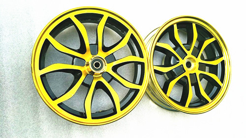 Xe máy điện nhanh Eagle nhỏ đẹp trai Zuma WISP và phanh đĩa trước khác 10 inch vành bánh trước - Vành xe máy vành xe exciter 135
