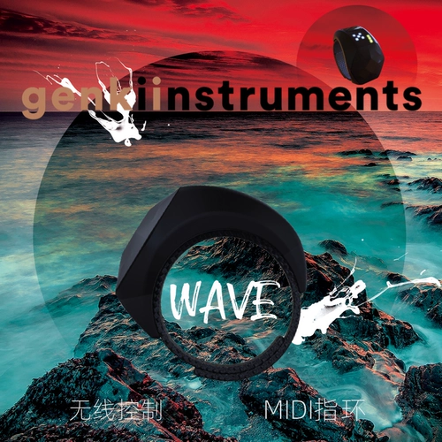 Genki Instruments Wave Midi Cring Controller Controller Wireless DJ Creativity