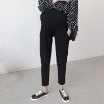 Pregnancy Maternity Dress Underpants Spring Autumn Season Outwear Kharen Pants Casual Overalls Western Pants 90% Small Feet Tobellied Pencil Pants