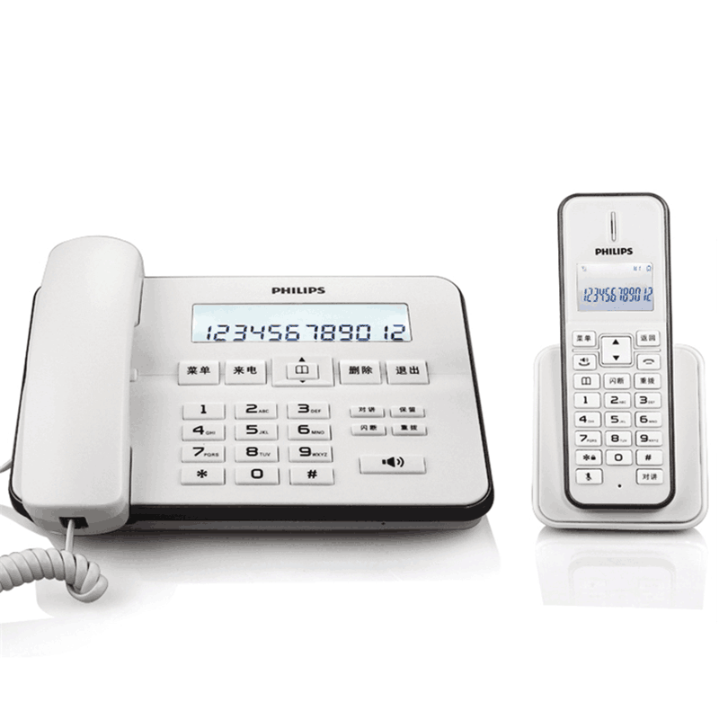 Philips DCTG192 digital wireless telephone office sub-mother machine one drag one two home landline wireless