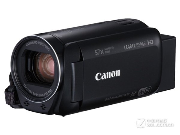 Canon/Canon LEGRIAHFR86 ເປັນມືອາຊີບ vlog ກ້ອງສົດເຄື່ອງ DV ດິຈິຕອລໃນເຮືອນທີ່ມີຄວາມຄົມຊັດສູງ