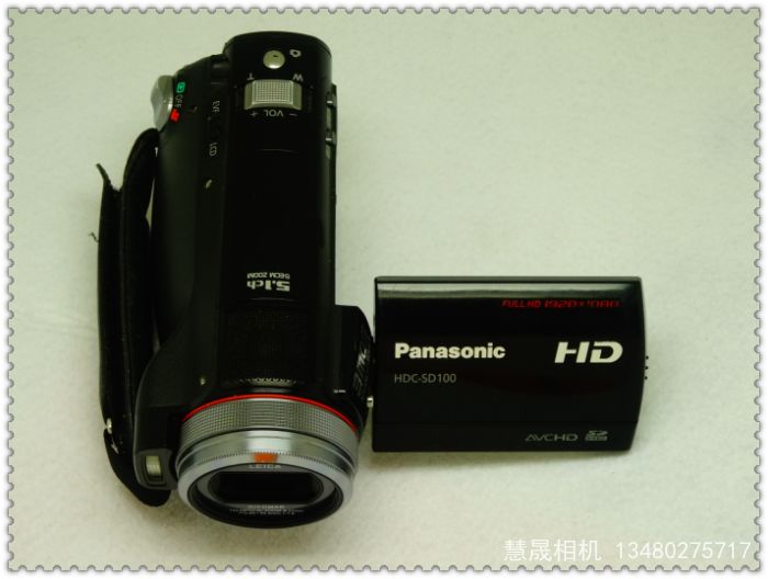 Panasonic / Panasonic HDC-SD100 phổ biến máy ảnh kỹ thuật số chuyên nghiệp nhà cưới HD DV Hot - Máy quay video kỹ thuật số may quay sony