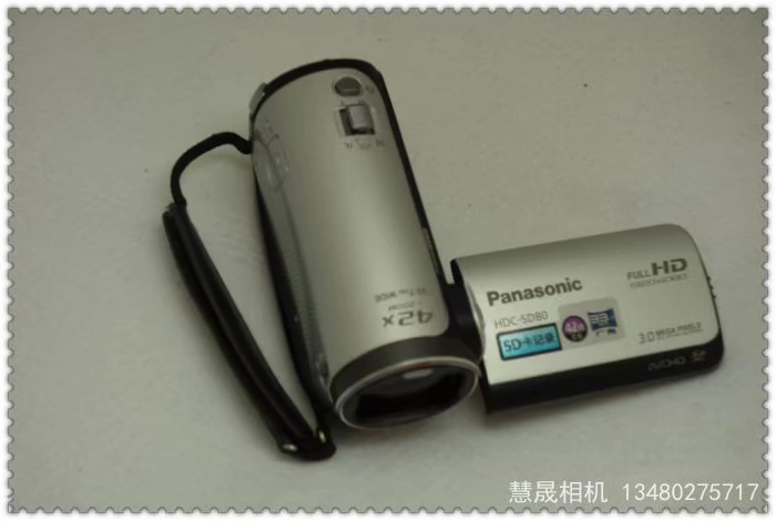 Panasonic Panasonic HDC-SD80GK phổ biến chuyên nghiệp máy ảnh kỹ thuật số độ nét cao nhà video DV cưới nóng - Máy quay video kỹ thuật số