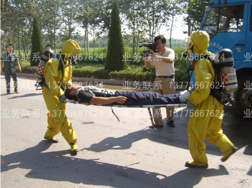 Fire equipment semi-closed fire Anti-chemical suit Easy anti-chemical suit for light anti-acid pH