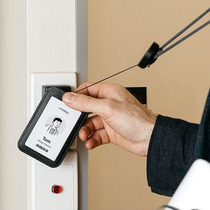 Orbitkey lightweight document card bag retractable listing access control bus meal card credit card work card storage set