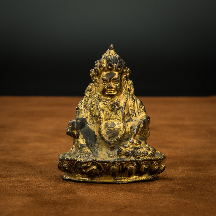 Hidden pyramid of millennia early Pallahuang chaeity gold craftsmanship made like the old Buddha Mini carry-on collection