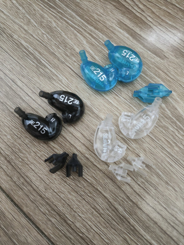Suitable for Shure Se215 Headphone Shell Non-Original Repair Replacement Parts Diy215 Transparent Plastic Shell