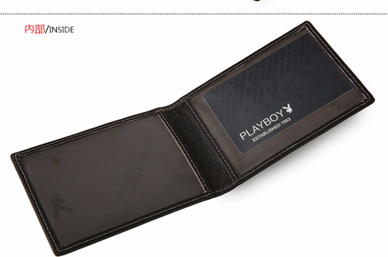 Giấy phép lái xe Playboy bằng lái áo khoác da nam và nữ siêu mỏng bằng lái xe clip da bao đựng hộ chiếu