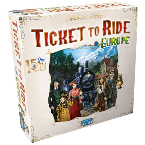 (Big Cock Board Game) Ticket to Ride: Europe 15th Railway Tour English Genuine