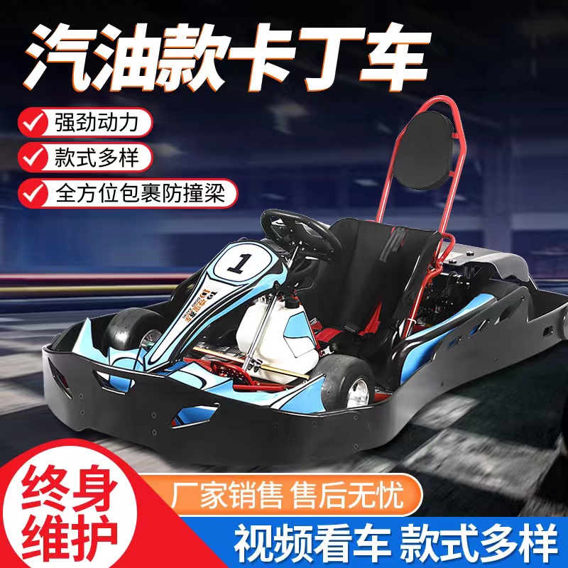 Factory direct supply single double adult children gasoline electric kart venue track scenic drift ATV