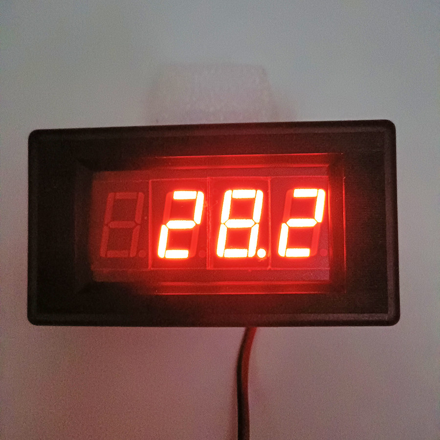 ICL7107三位半面板式温度计电子学习培训制作焊接练习DIY套件散件