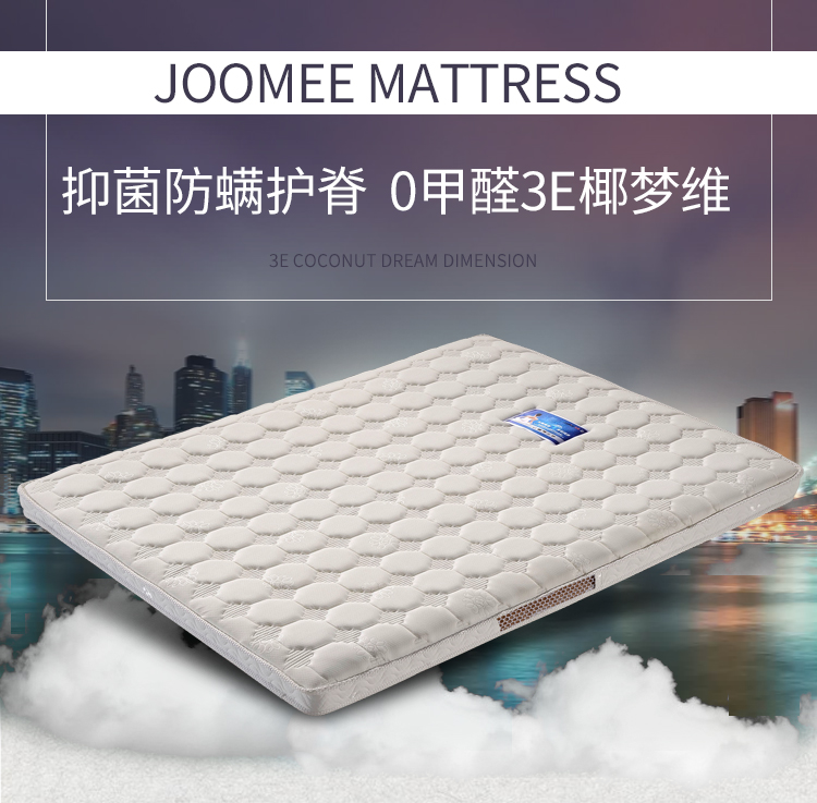 Chín sản phẩm làm đẹp Nệm Mat Coco Nệm 1,8m Giường 1,5 1,2 mét Bọt biển trẻ em Tatami Nệm - Nệm đệm nước