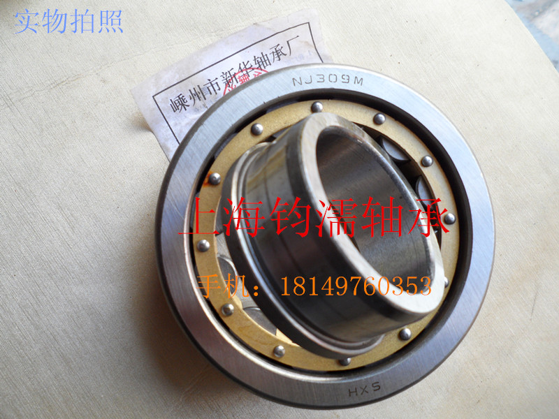 Wholesale cylindrical short roller bearing model NJ309M Inner warp 45 outer diameter 100 100 25mm