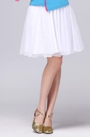 Белая сетчатая юбка