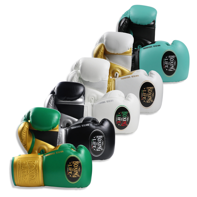 Noboxingnolife Brand Alvarez Boxing Gloves Muay Thai Sanda Horsehair Latex Boxing Gloves