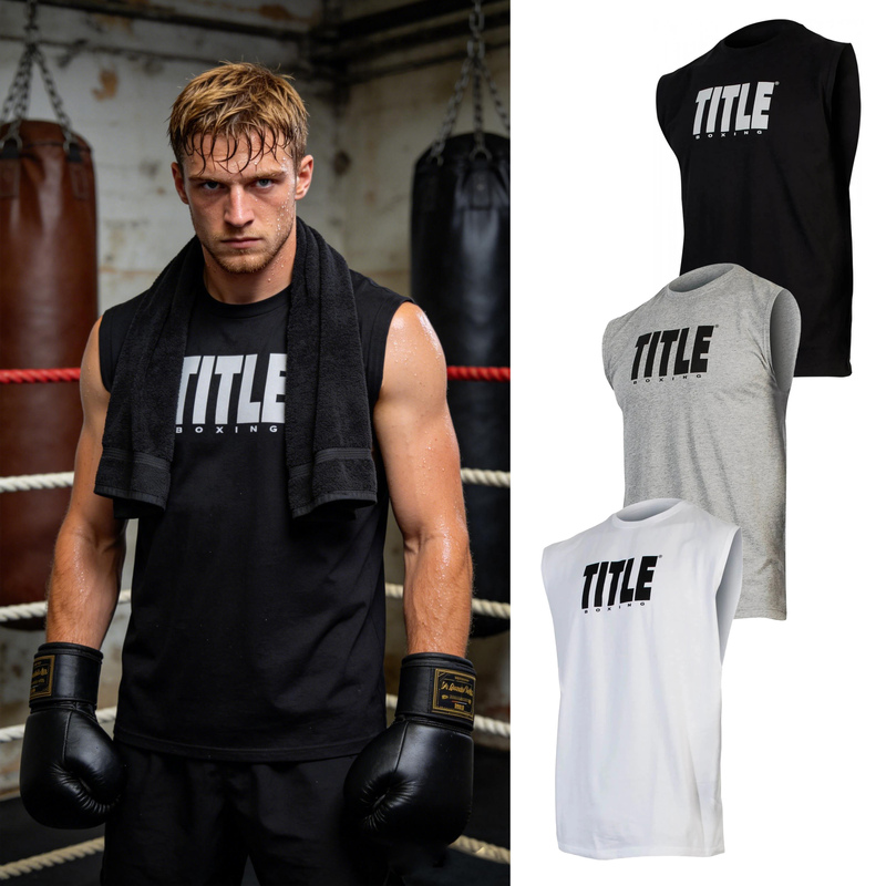 Titleboxing Genuine Muscle Series Boxing Casual Sports Sleeveless T-Shirt