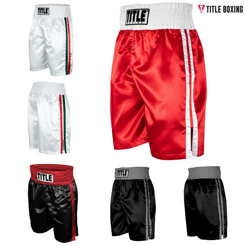 TITLE PRO Series PROFESSIONAL BOXING BOXING TRAINING SHORTS