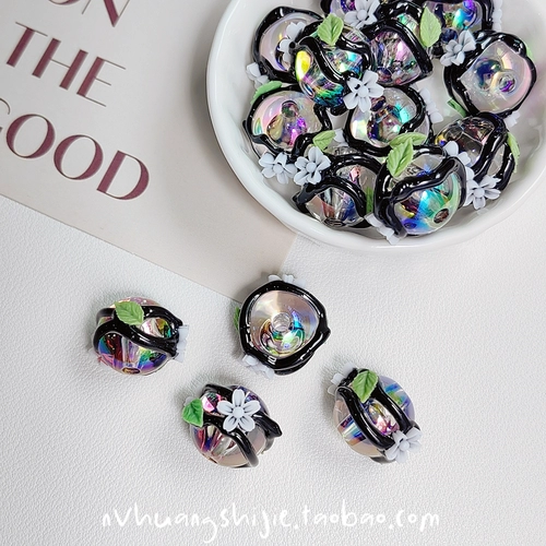 Небольшая наклейка с бантиком, мобильный телефон, бусины, в стиле Шанель, ручная роспись