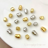 Медный маленький геометрический браслет, ожерелье, бусины, 18 карат, DIY, европейский стиль