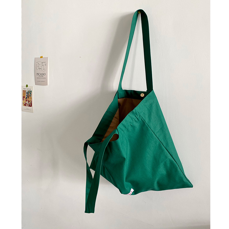 Travel Bi Requirements ~ with invincible super large capacity classic ink green tot pack Japan Han bao with one shoulder bag woman