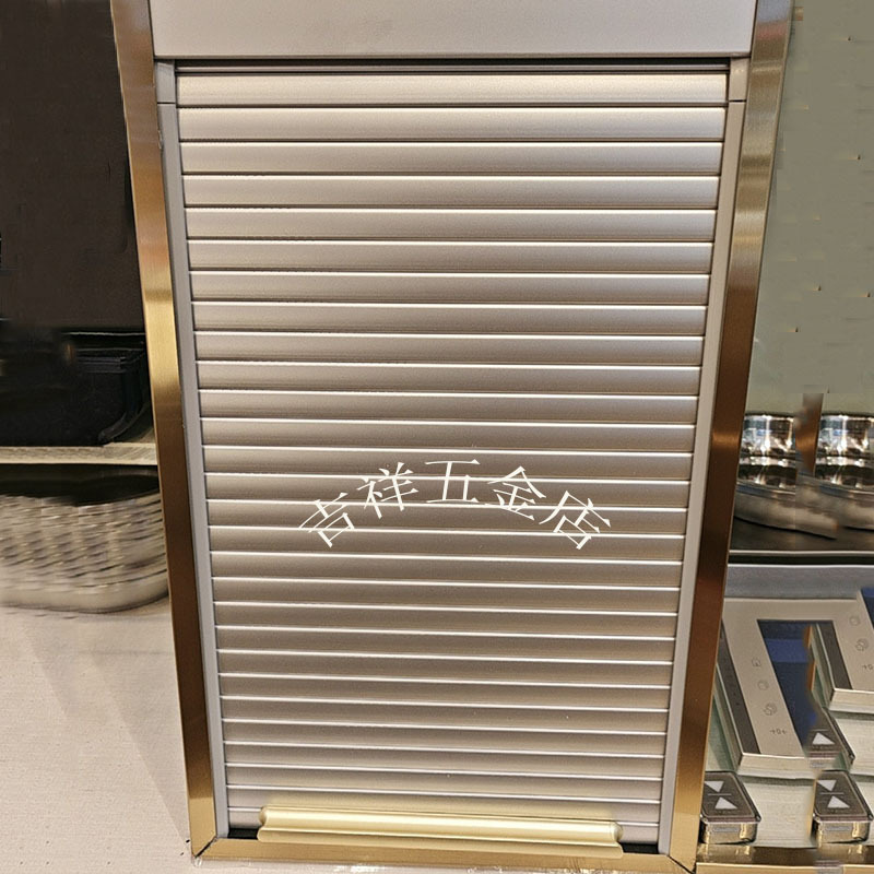 Cabinet Roller Shutter Door, Small Cabinet Door, Plastic Wardrobe Pull-Type Roller Shutter Door, Pvc Roller Shutter Door