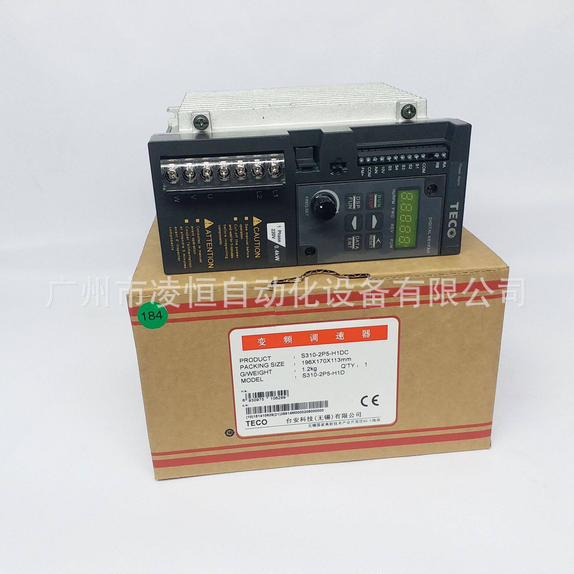 东元台安变频器S317-2P5/201/202-H1DC全新原装现货