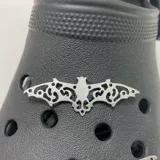 Аксессуар, металлические туфли, серебряная пряжка для обуви