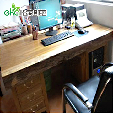 Tali wood big board Mahogany log big board table Solid wood big desk Bar table Conference office boss dining table