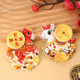 Cute Fortune Horse Rotating Refrigerator Magnet for Home Use, Rotatable New Year Chinese Trend Creative Fortune Horse Year Magnetic Decoration