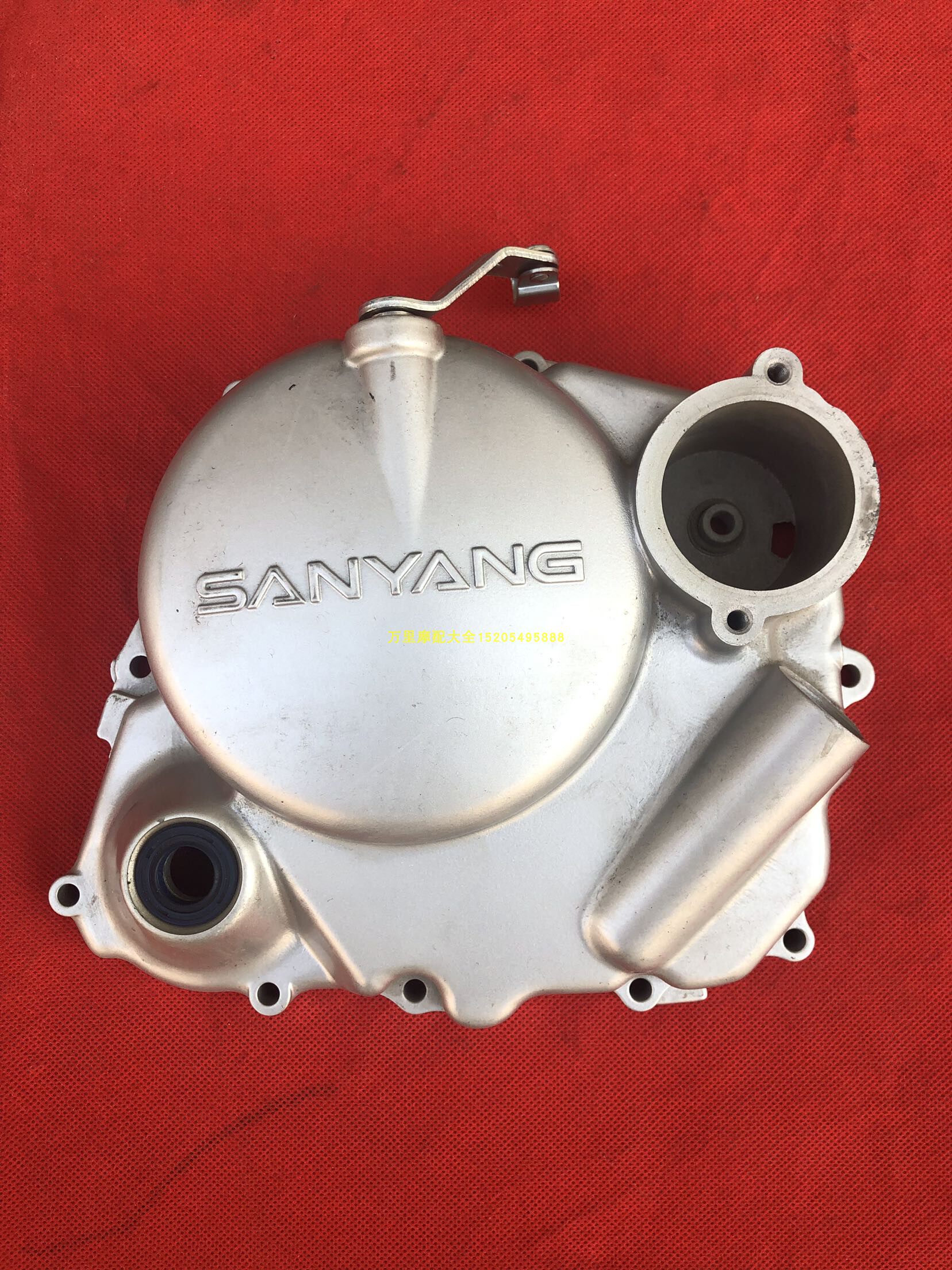 Sanyang Xia Almond China 125 ZH125-A Motorcycle Clutch Large Cover Engine Crankcase Right Cover Biased Box-Taobao