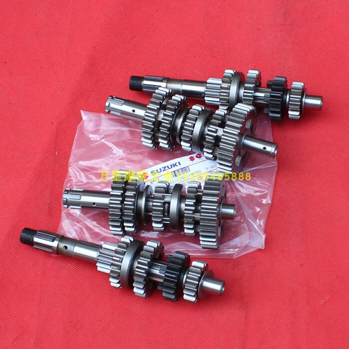 Qingqi Suzuki Junchi Gt125 Qs125-5Abcghgf Main and Auxiliary Axis Assembly Gears 2 Countries 3