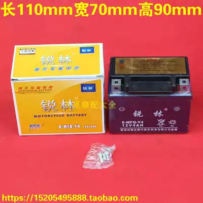 Locomotive 12V4 maintenance-free battery Big Louis Rainbow TH90 light riding Mulan TB50 battery