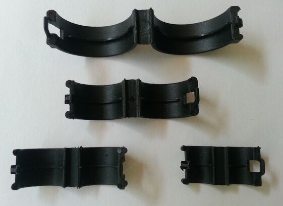 Opening plastic bellows buckle car harness pipe clamp-Taobao