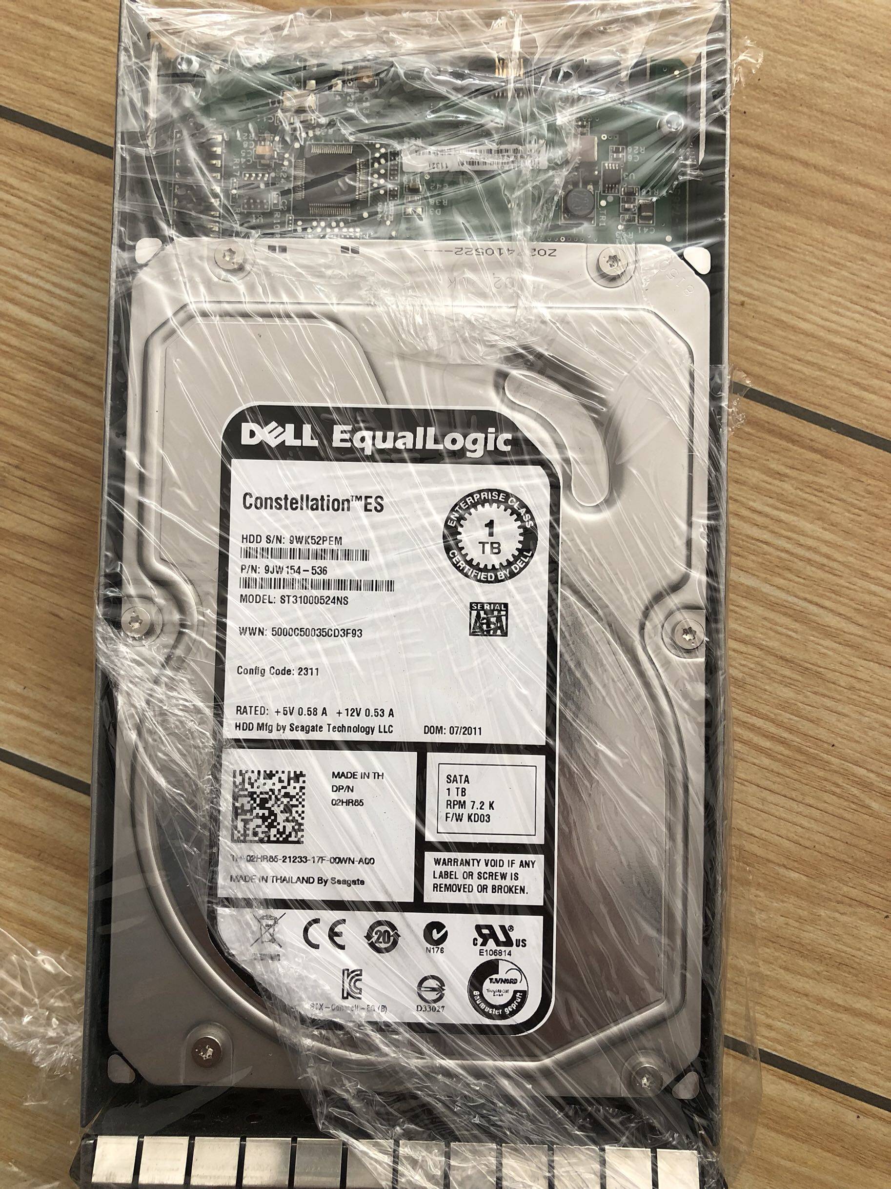 Dell EquaLLogic 1TB ST31000524NS 9JW154-536 KD03 02HR85