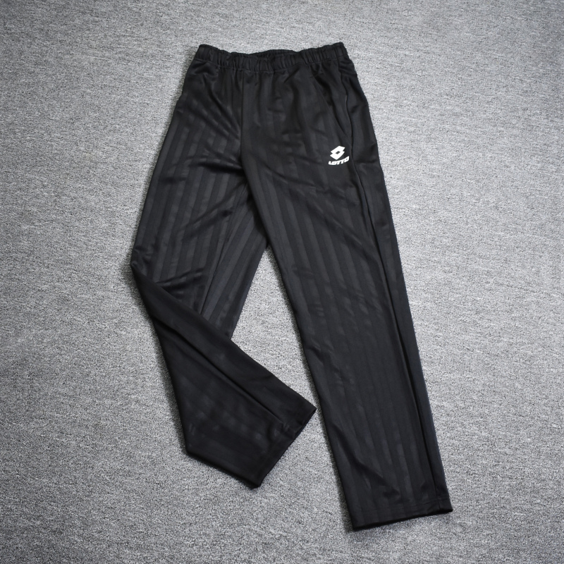 Men's Football Training Pants, Running Fitness Team Sports Breathable Long Pants