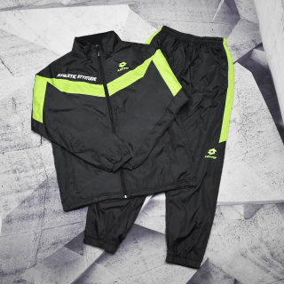 Men's stand collar football sports suit