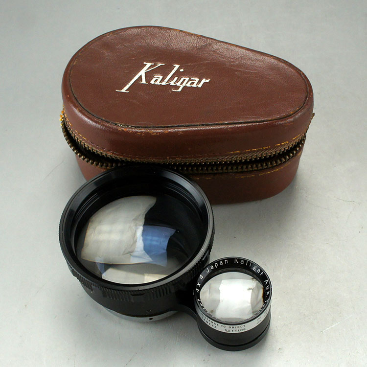 Japan KALIGAR telephoto additional lens bayonet Yashica double reflex camera available