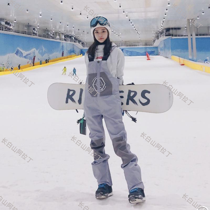 Changbai Mountain ski suit lease POMT outdoor ski embrace bag bag bag male and female single double plate waterproof